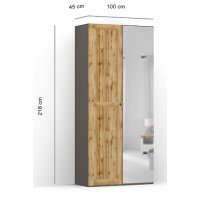 DULAP LEX 100-218-45 D GRI/DWO/R/O